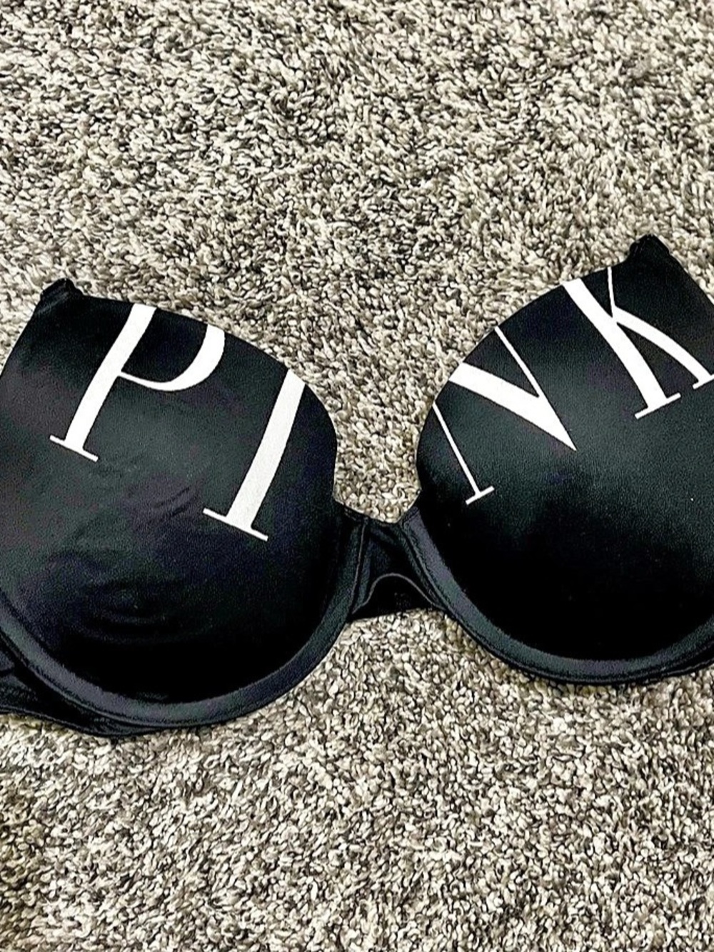 PINK Black & Bra Size 34B New